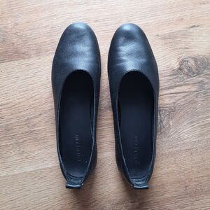Everlane Day Glove Black Leather Flats 7.5M
